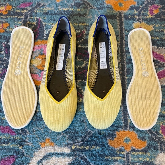 Rothy’s Size 9 Sunshine flats - Picture 2 of 8